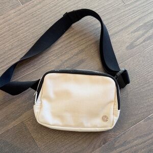 Stylish Cream Waist Bag